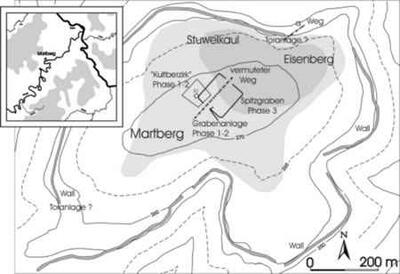 Abb. 1: Topographie Martberg